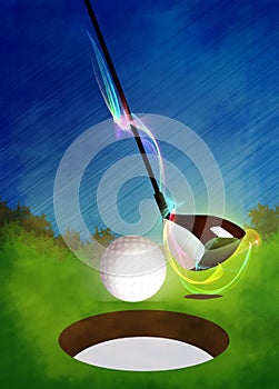 Golf background