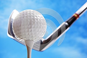 Golf ball and img