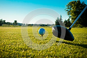 Golf ball and driver - filter