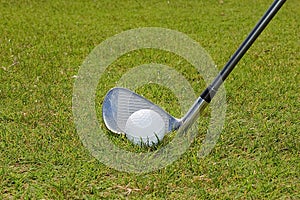 Golf Ball And Golf Club