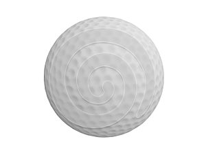 Golf ball on grass