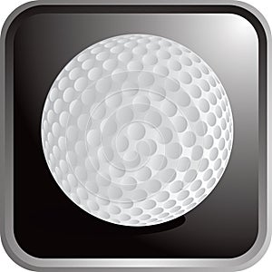 Golf ball icon