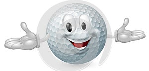 Golf Ball Mascot