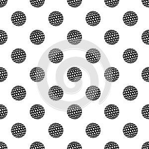 Golf ball pattern vector seamless