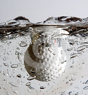 Golf ball splash