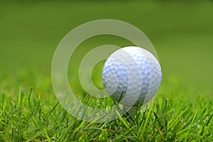 Golf ball with img