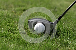 Golf ball tee - drive grass