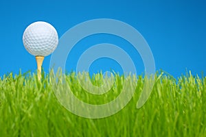 Golf ball on img