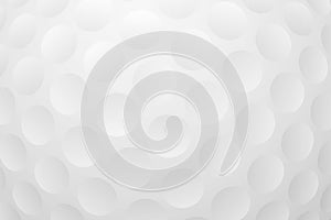 Golf ball texture background. White honeycomb background. Realistic representation of a golf ball texture close up. A