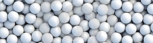 Golf balls background