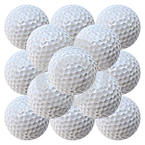 Golf Balls Pyramid (20.2 MegaPixels)