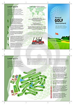 Golf brochure