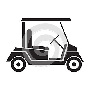 golf cart. Vector illustration decorative design photo