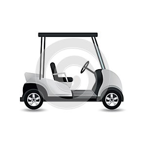 golf cart. Vector illustration decorative design photo