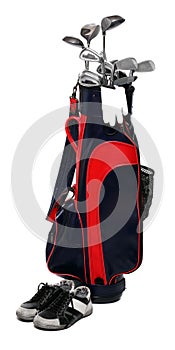 Golf club bag. photo