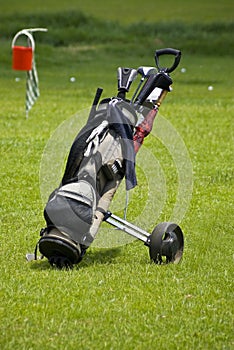 Golf Club Bag & Mobile Buggy