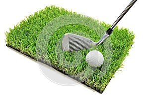 Golf club and ball