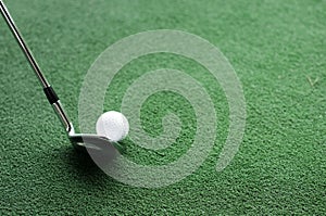 Golf Club and Ball