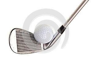 Golf club and ball