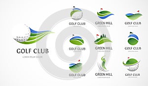 Klub ikony symboly prvky a označenie organizácie alebo inštitúcie 