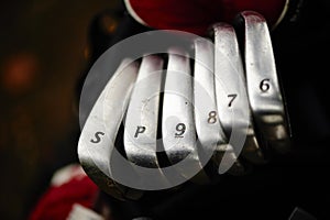 Golf club irons