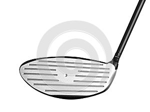 Golf club isolated on white