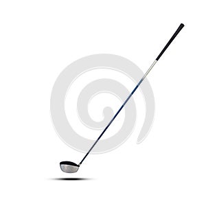 Golf club, wood no 1,driver, 1-wood,club for T-Off.isolated on white background