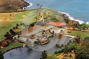 Golf Clubhouse in Kauai photo