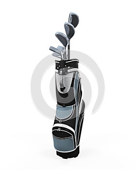 Golf clubs and Bag photo