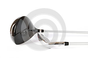 Golf Clubs, Driver (One Wood) and Pitching Wedge