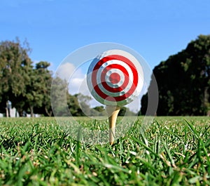 Golf Concept Target
