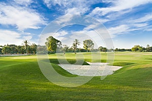 Golf course photo