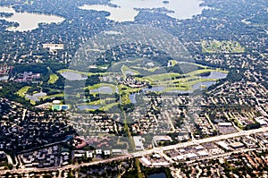 Golf Course from above