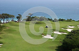 Golf Course in Caribbean