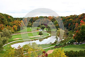 Golf Course in the Fall