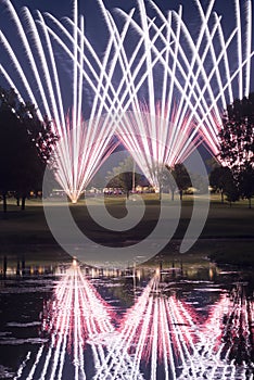 Golf Course Fireworks Display