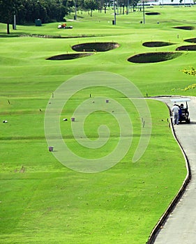 Golf Course Green lawn