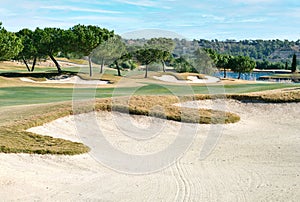 Golf course in Las Colinas. Province of Alicante, Spain