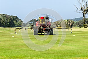 Golf Course Machine Water Chenical Spraying Green Treatment