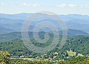 Golf Course in the Mountains