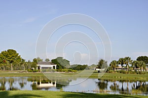 Golf course in Naples, Florida