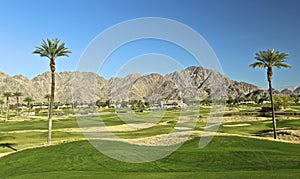 Golf course Palm Desert California