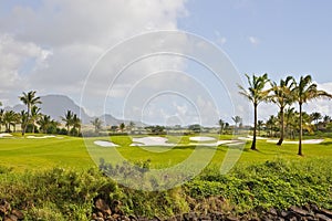 Golf course in Paradise