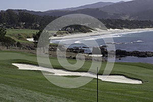 Golf Course in Pebble Beach, California