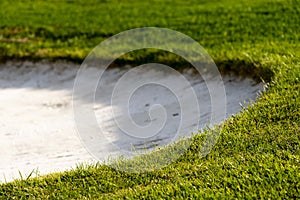 Golf Course Sand Bunker