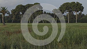 Golf course at Sitges, near Barcelona, Spain