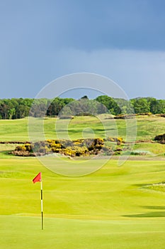 golf course, St Andrews, Fife, Scotland