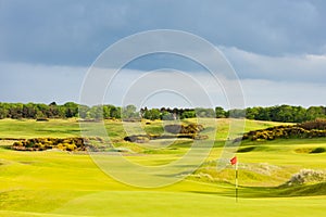 golf course, St Andrews, Fife, Scotland