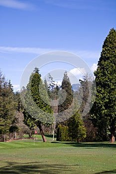 Golf course, Stanley Park, Vancouver BC