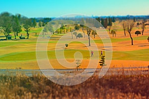 Golf course Tilt-Shift